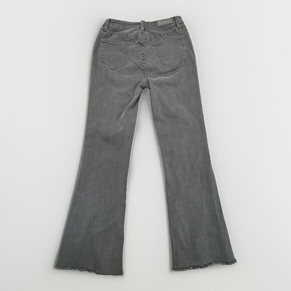 Women’s Rock & Roll Black Jeans High Rise Trouser Wide Boot Cut W29 X 34L - Picture 2 of 10